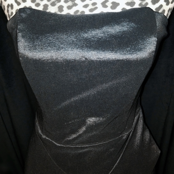 Forever 21 Medium Strapless Gunmetal Dress - Picture 7 of 7